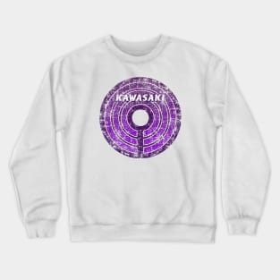 Kawasaki Municipality Japanese Symbol Distressed Crewneck Sweatshirt